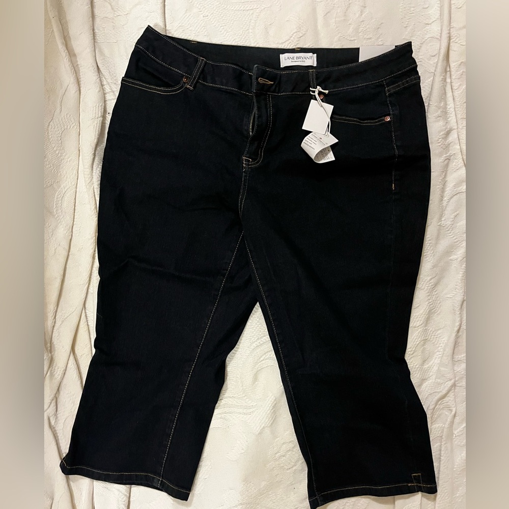 Women’s knee length jeans- lane bryant size 16